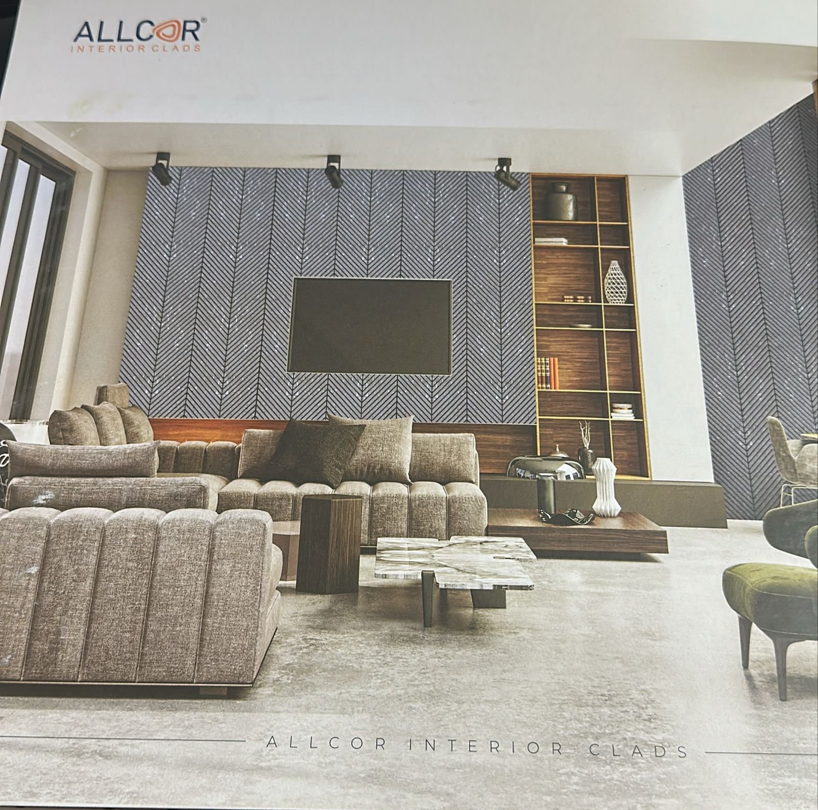 ALLCOR INTERIOR CLADS Series 12200 (Size 9ft X 1ft)