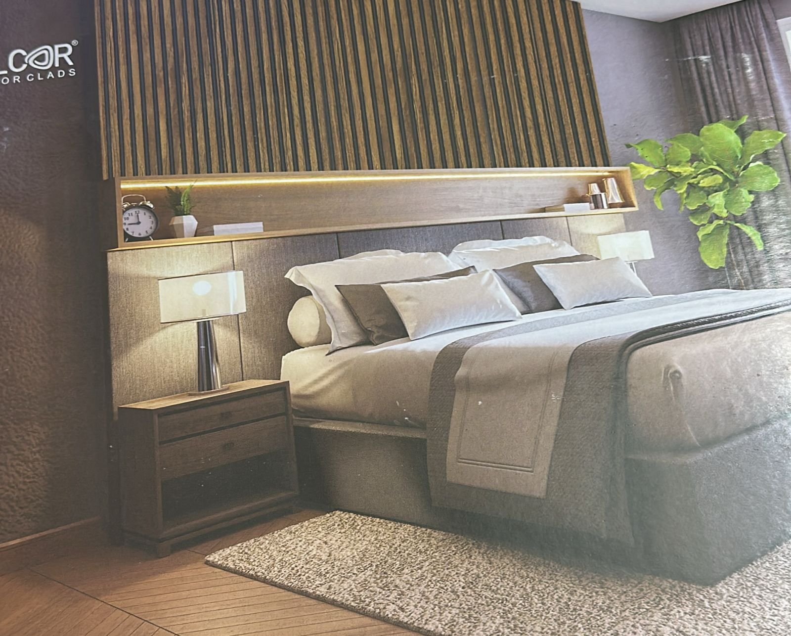 ALLCOR INTERIOR CLADS Series 12500 (Size 9ft X 1ft)